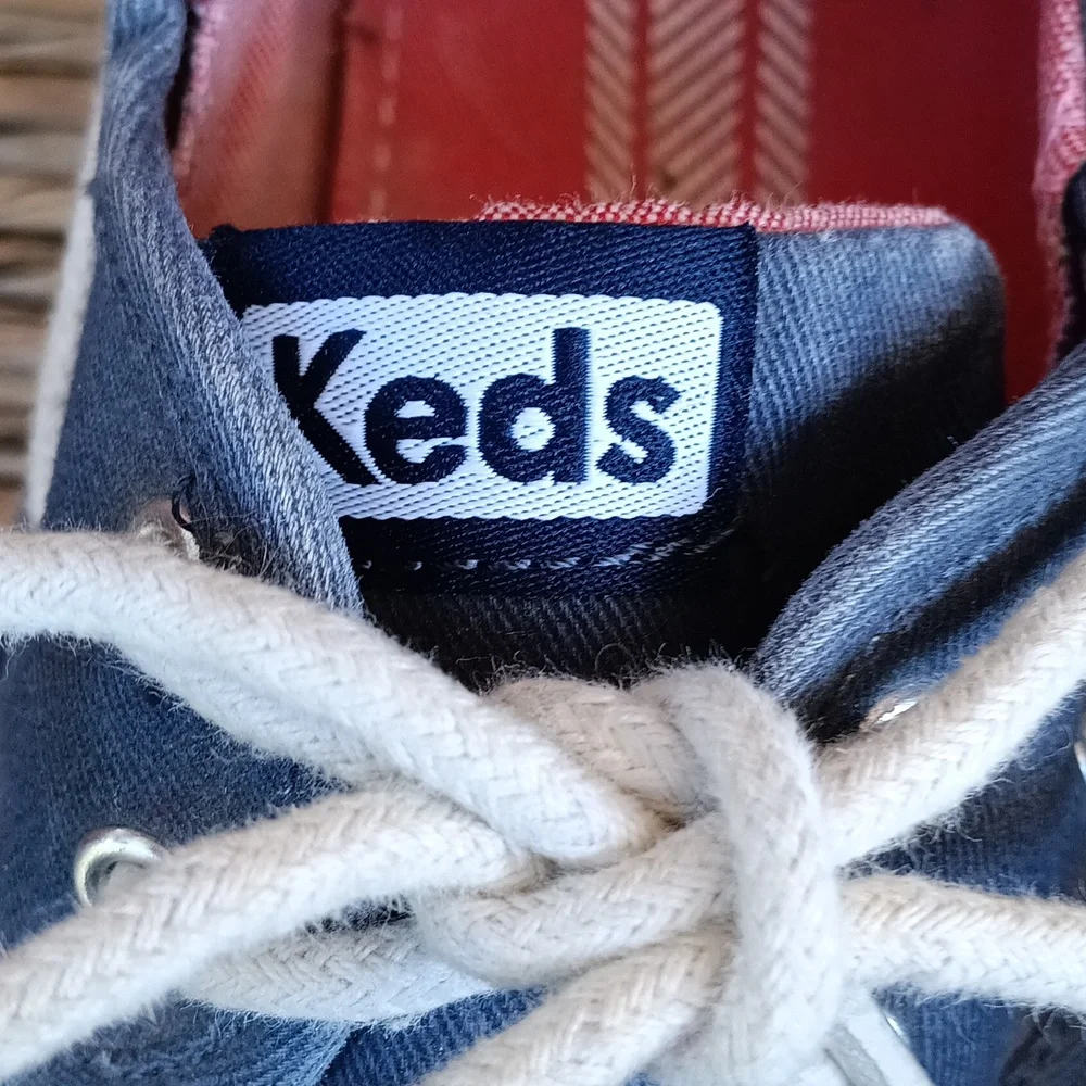 # Keds blue canvas Deck Boat Shoes - Picture 9 of 12
